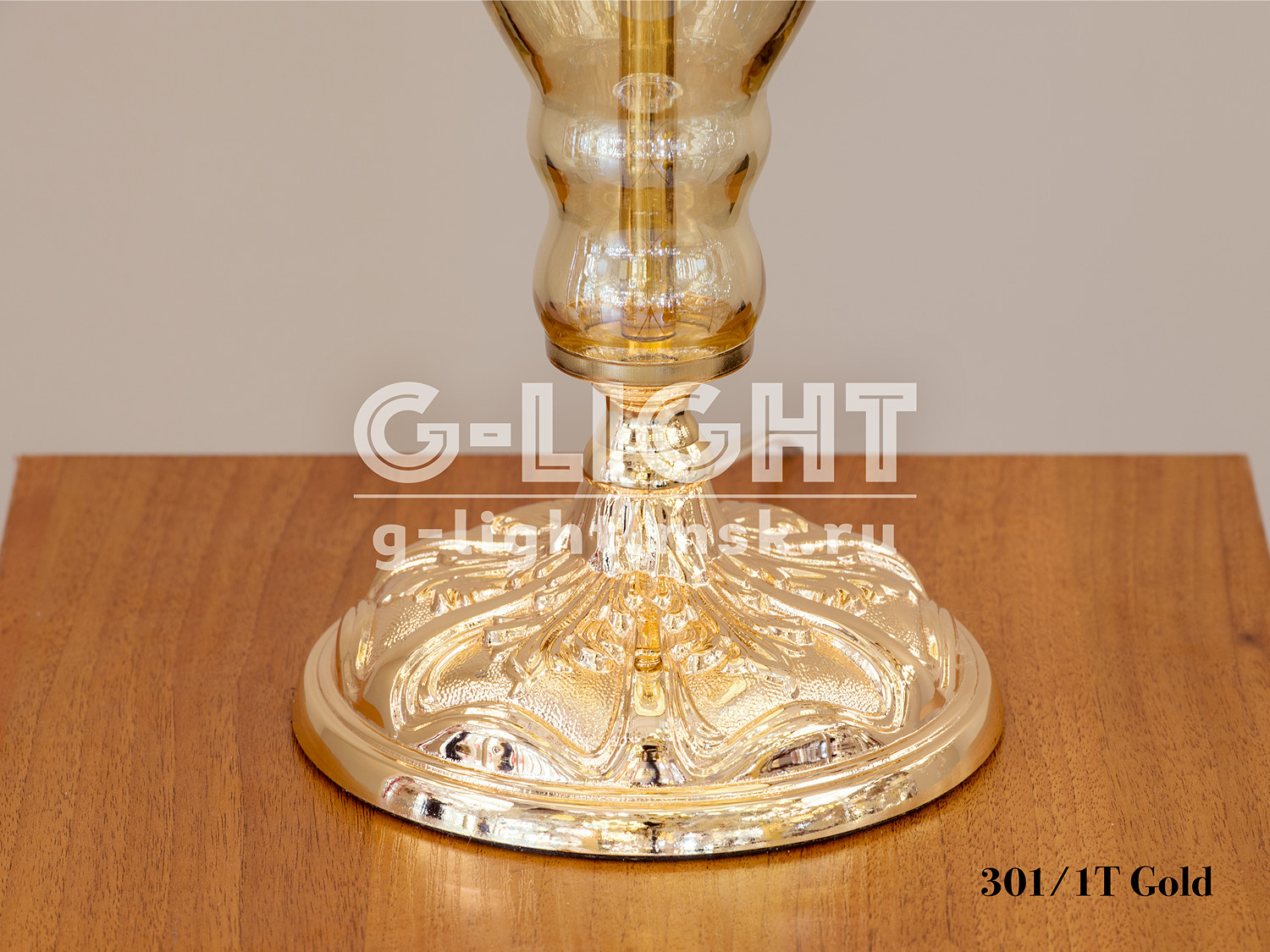 Настольная лампа G-Light 301/1T Gold - изображение 5