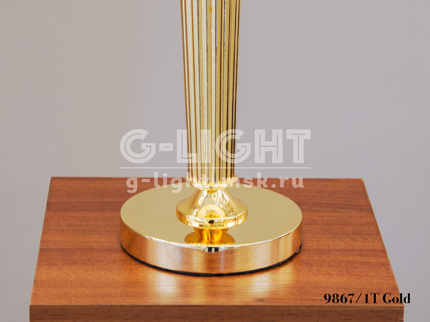 Настольная лампа 9867/1T Gold - изображение 3