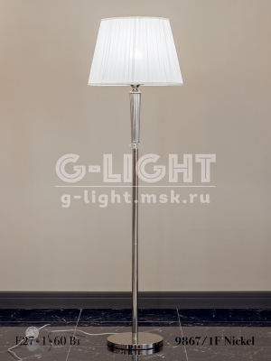 Торшер G-Light 9867/1F Nickel