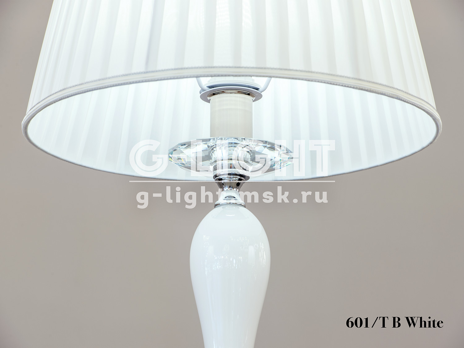 Настольная лампа 601/T B White - изображение 2