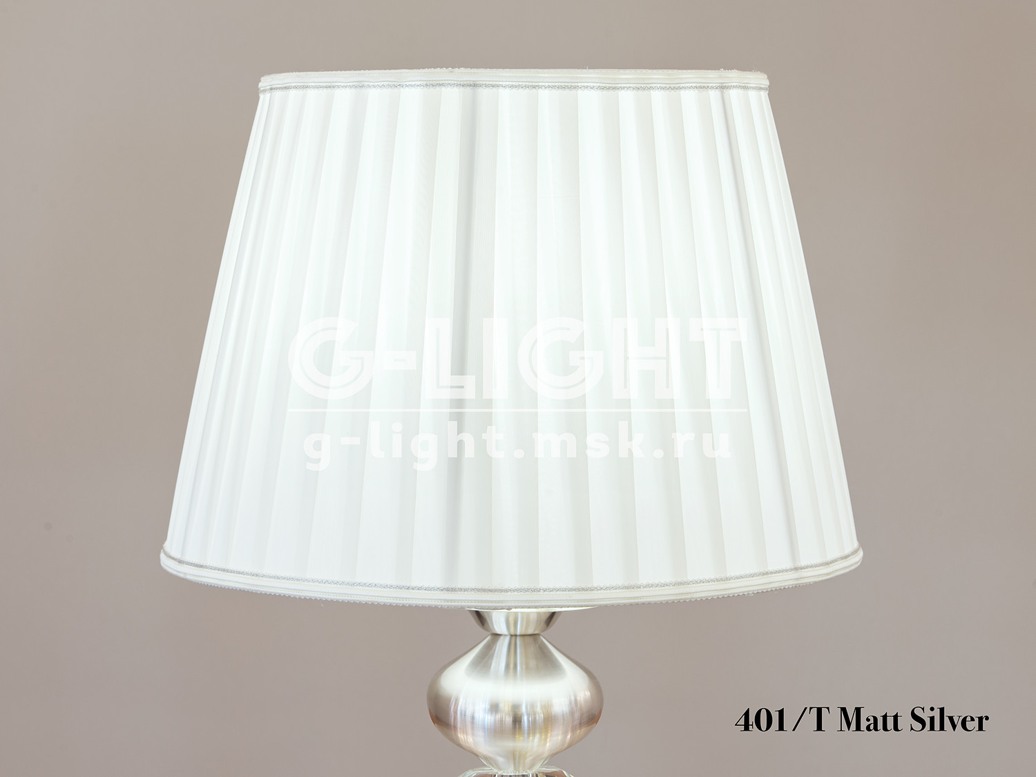 Настольная лампа 401/T Matt Silver - изображение 3