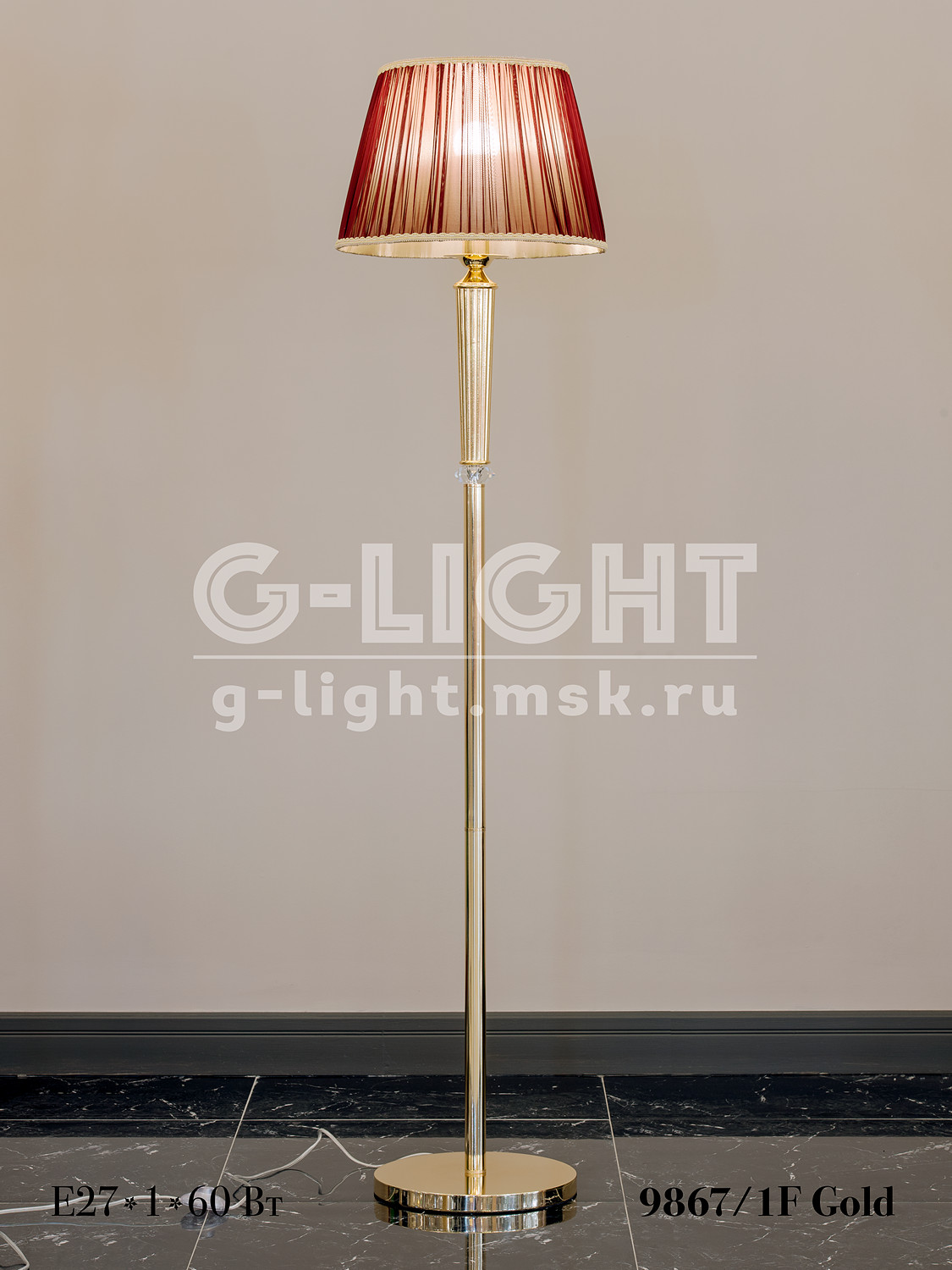 Торшер G-Light 9867/1F Gold - изображение 4