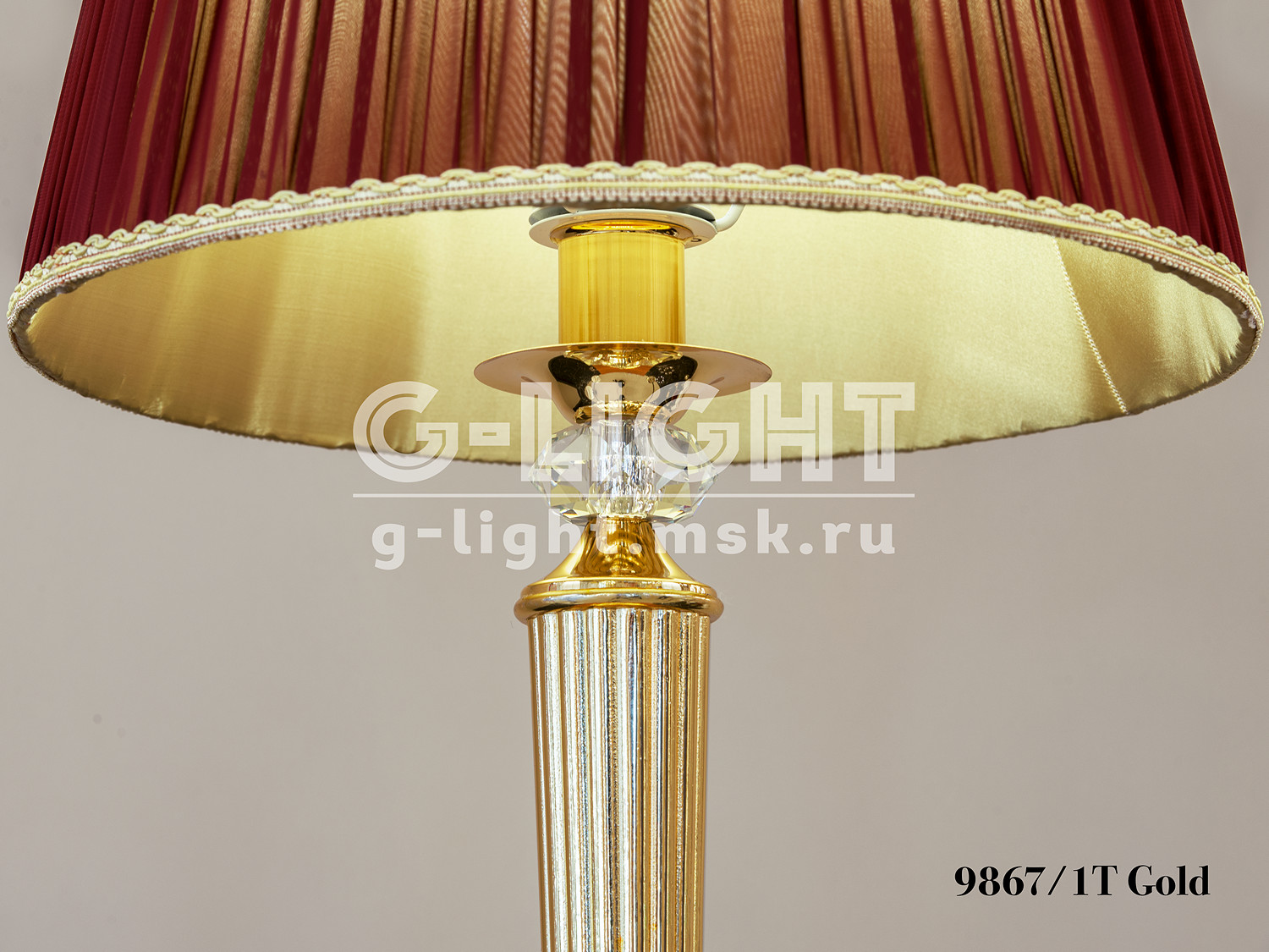 Настольная лампа 9867/1T Gold - изображение 2