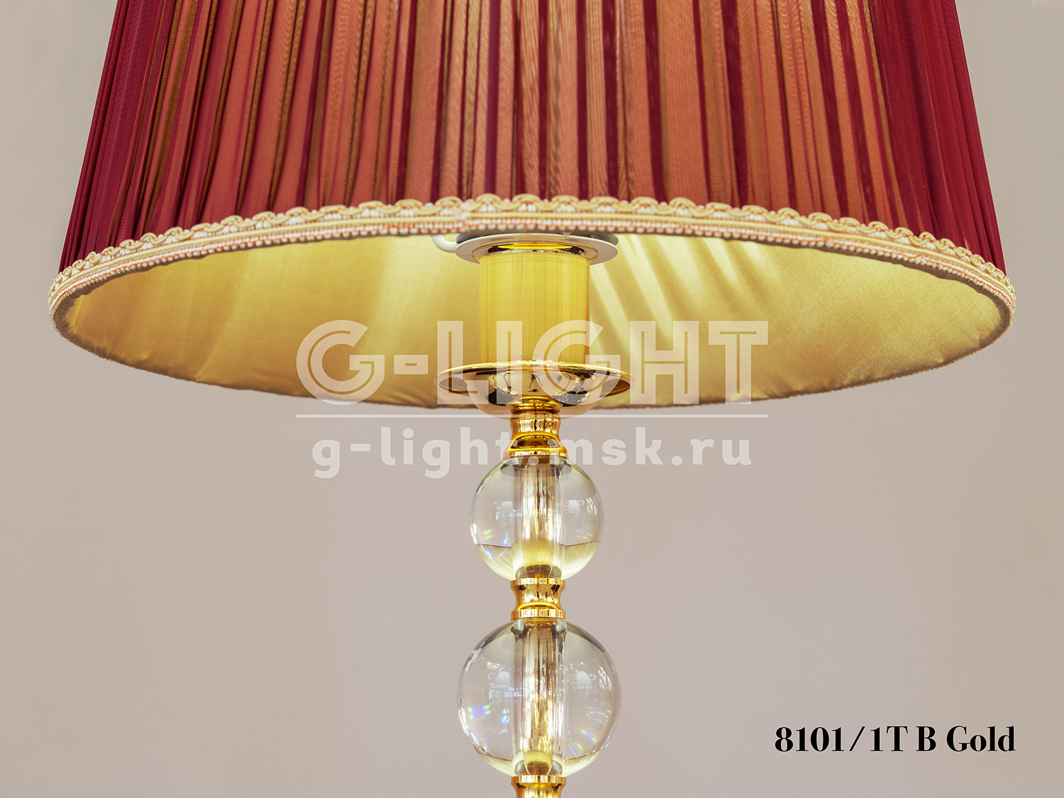 Настольная лампа 8101/1T B Gold - изображение 3