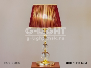 Настольная лампа 8101/1T B Gold