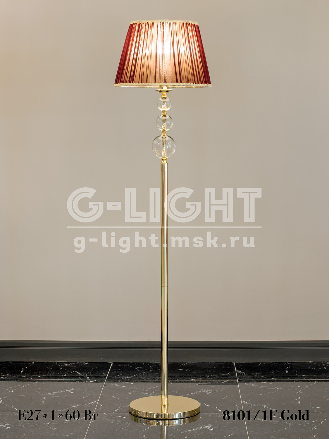 Торшер G-Light 8101/1F Gold - изображение 5