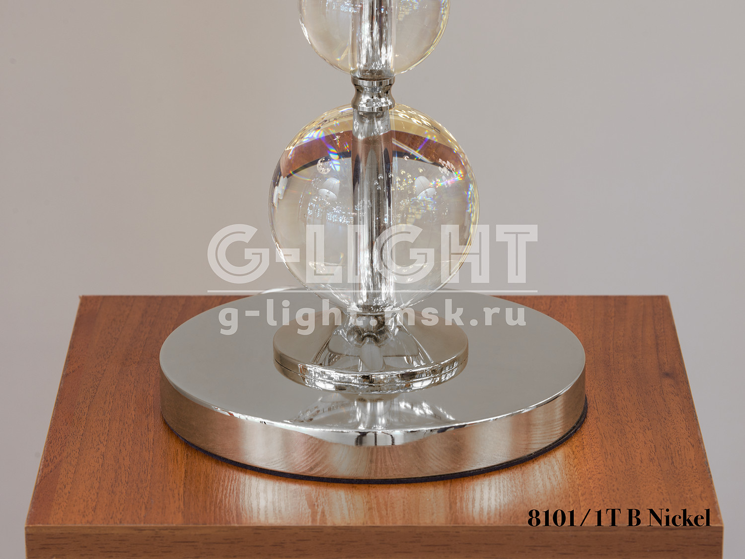 Настольная лампа 8101/1T B Nickel - изображение 4