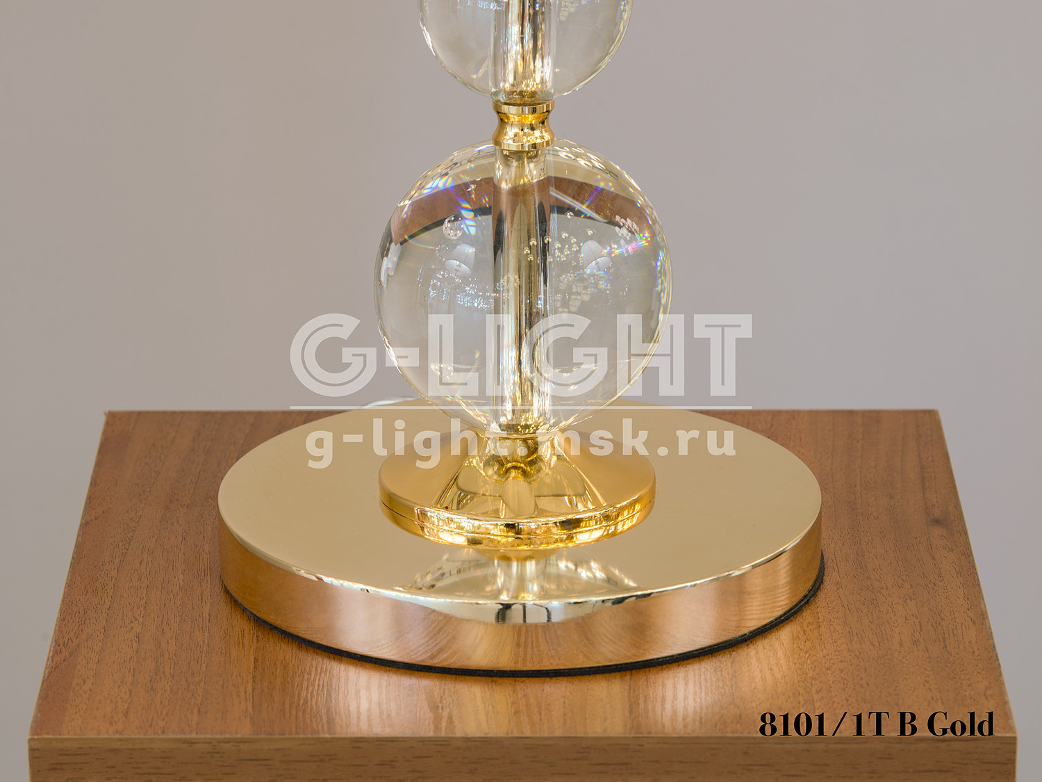 Настольная лампа 8101/1T B Gold - изображение 2